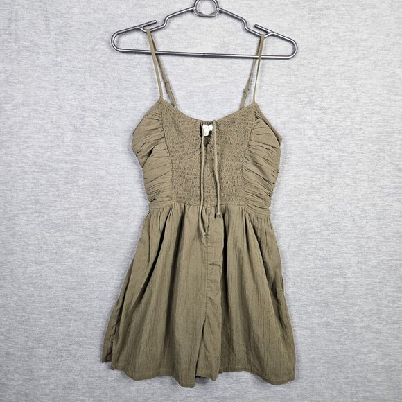 aerie Dresses & Skirts - AERIE Women's Olive Green Pockets Jumpsuit Size S NEW